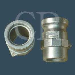 Stainless steel investment casting, Camlock couplings casting, lost wax casting, precision casting, investment casting